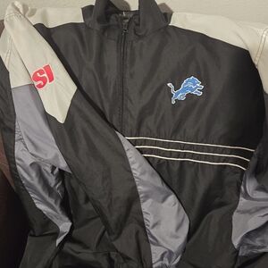 NFL Detroit lions windbreaker